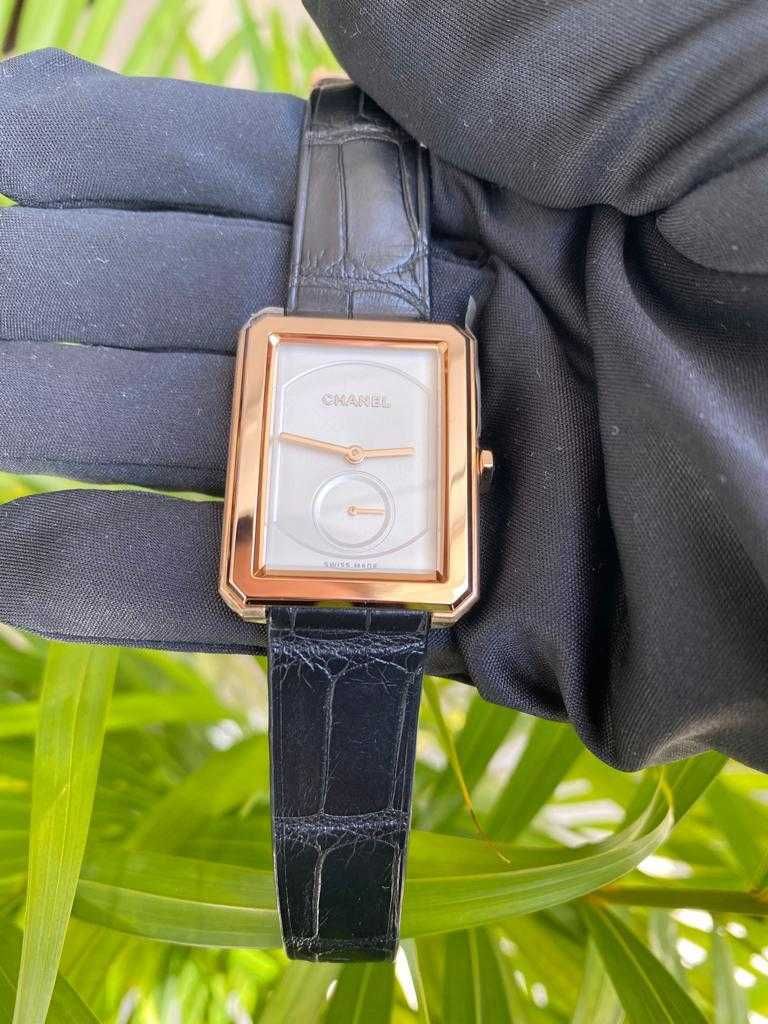 Ceas din aur 18k Chanel Boy-Friend H4315