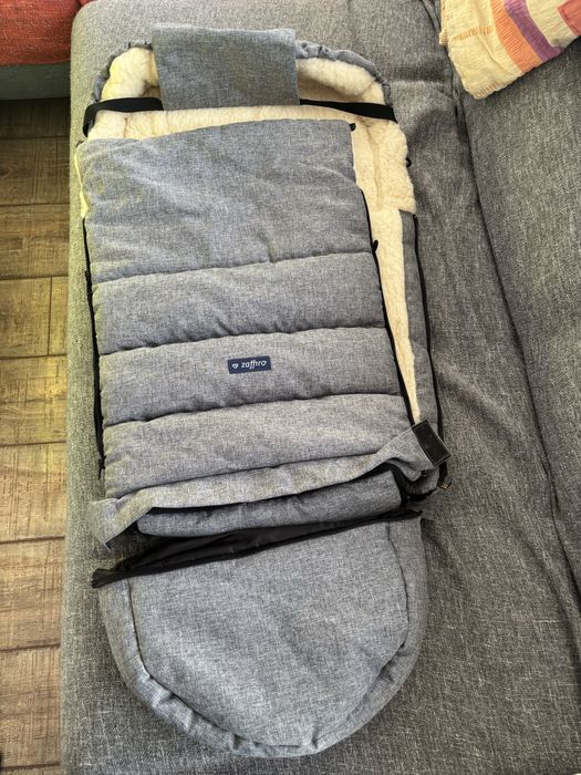 Sac de iarna carucior din lana de oaie