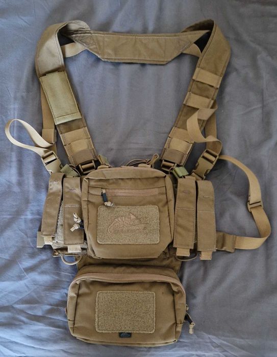 Vesta tactica Tex Training Mini Rig si holster Helikon  , COYOTE