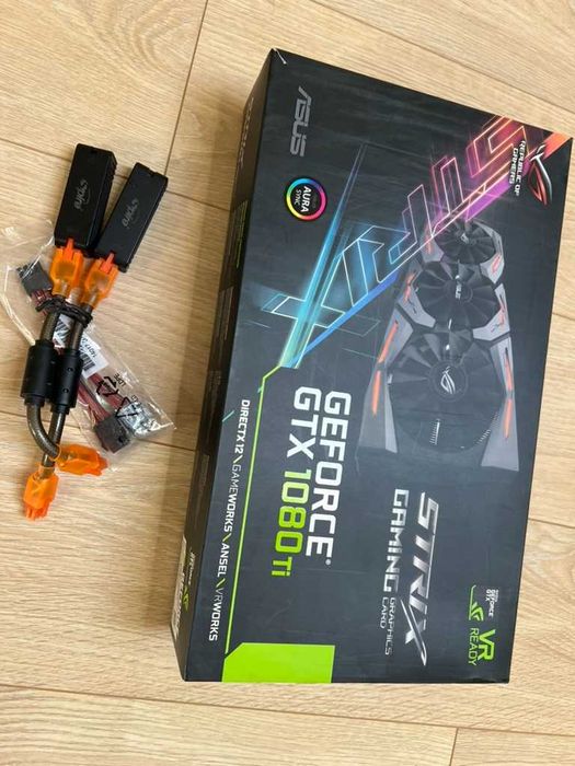 Placa video ASUS GeForce GTX 1080 Ti ROG STRIX