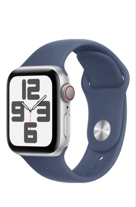 Смарт-часы Apple Watch SE GPS Gen.2 2024 S/M 40 мм серебристый-синий