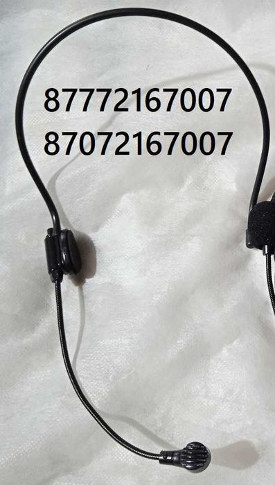 Микрофон на голову. Гарнитура. Муляж.