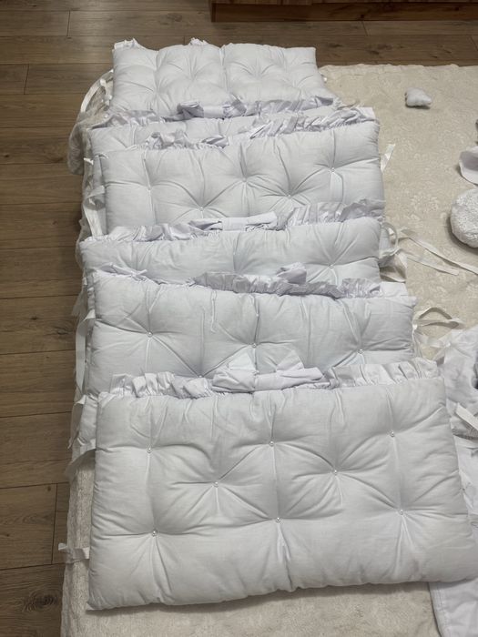 Бортики на кроватку для новорожденного