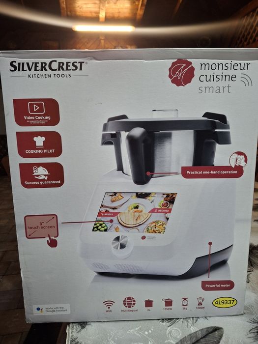 Robot de bucătărie de la silver crest monsieur cuisine smart.