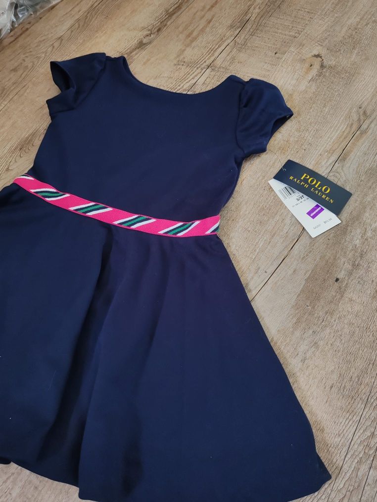 Ralph Lauren rochie navy 3 ani, 6x ani