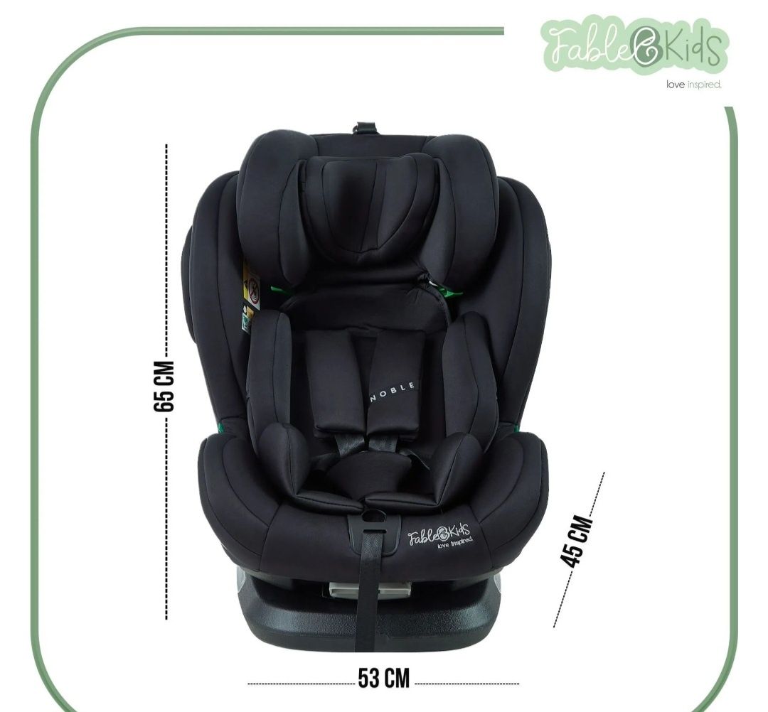 Детско столче FableKids с Isofix