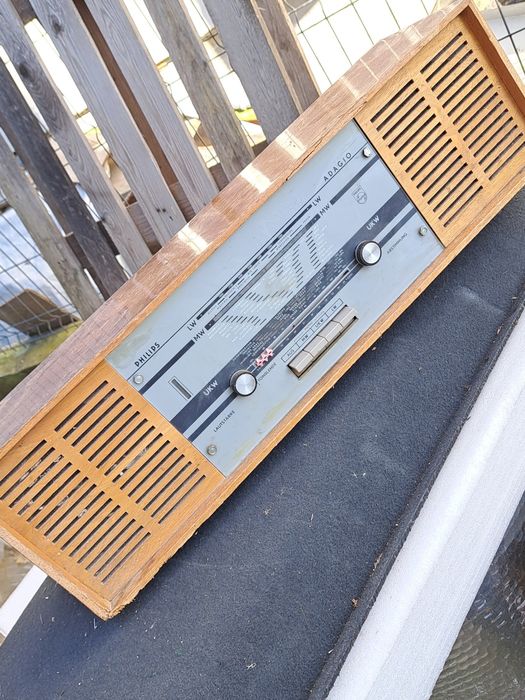 Radio mic  lampi vechi  Philips   stereo