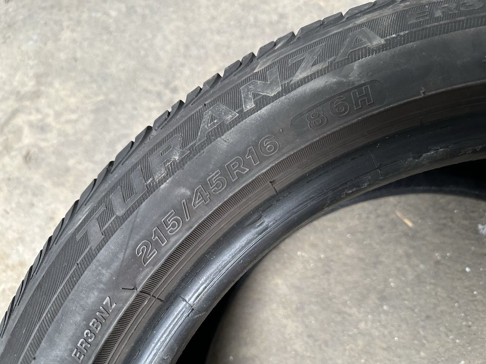 Set anvelope 215/45 R16 BRIDGESTONE vară