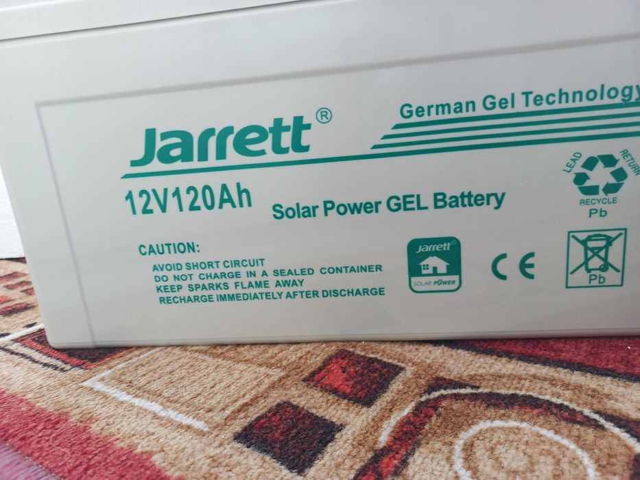 Baterii cu Gel Jarret 12v 120ah