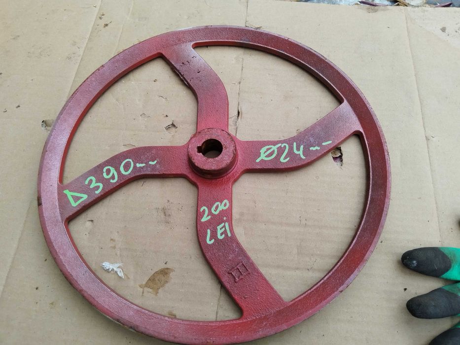 Fulie cu o curea 39 cm diametrul