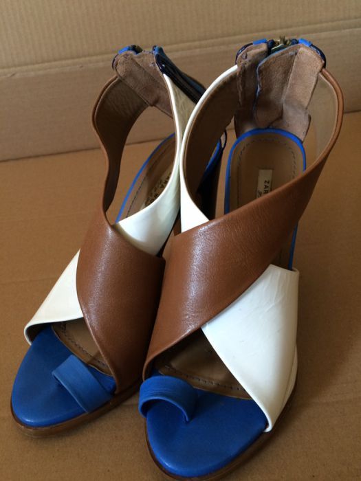 Sandale Zara 36 piele naturala noi