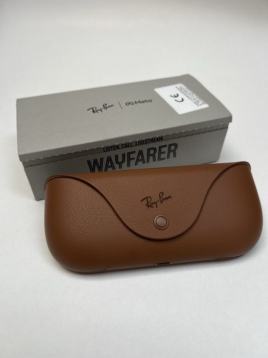 Rayban meta wayfarer graphite grey lens