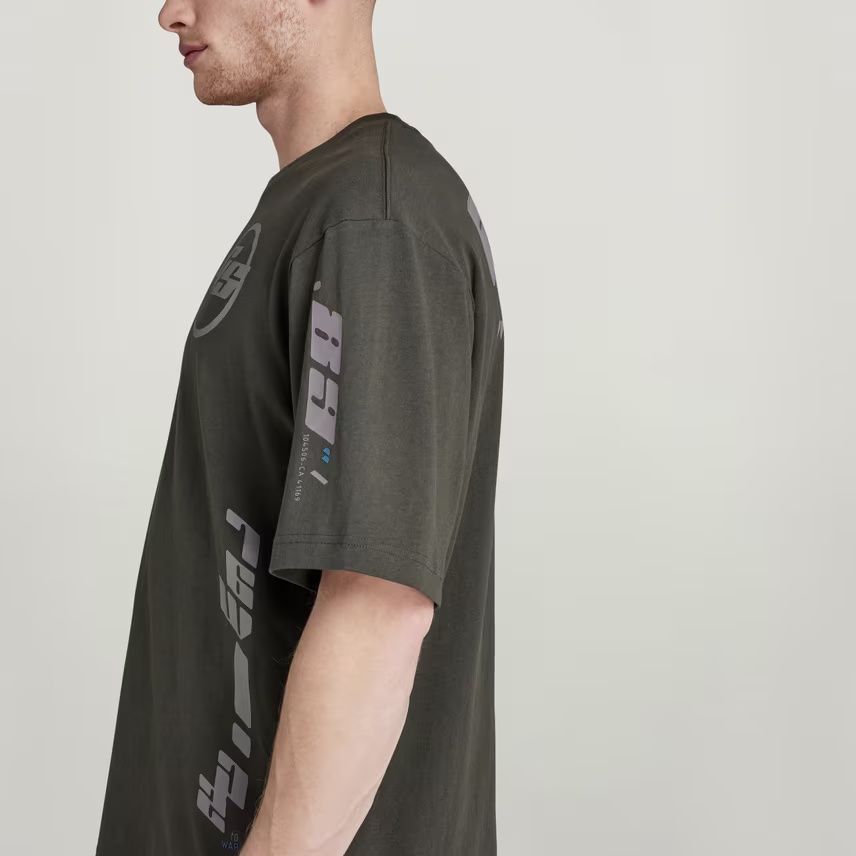 Оригинална НОВА тениска G-Star Raw Sobiru oversized L XL XXL мъжка