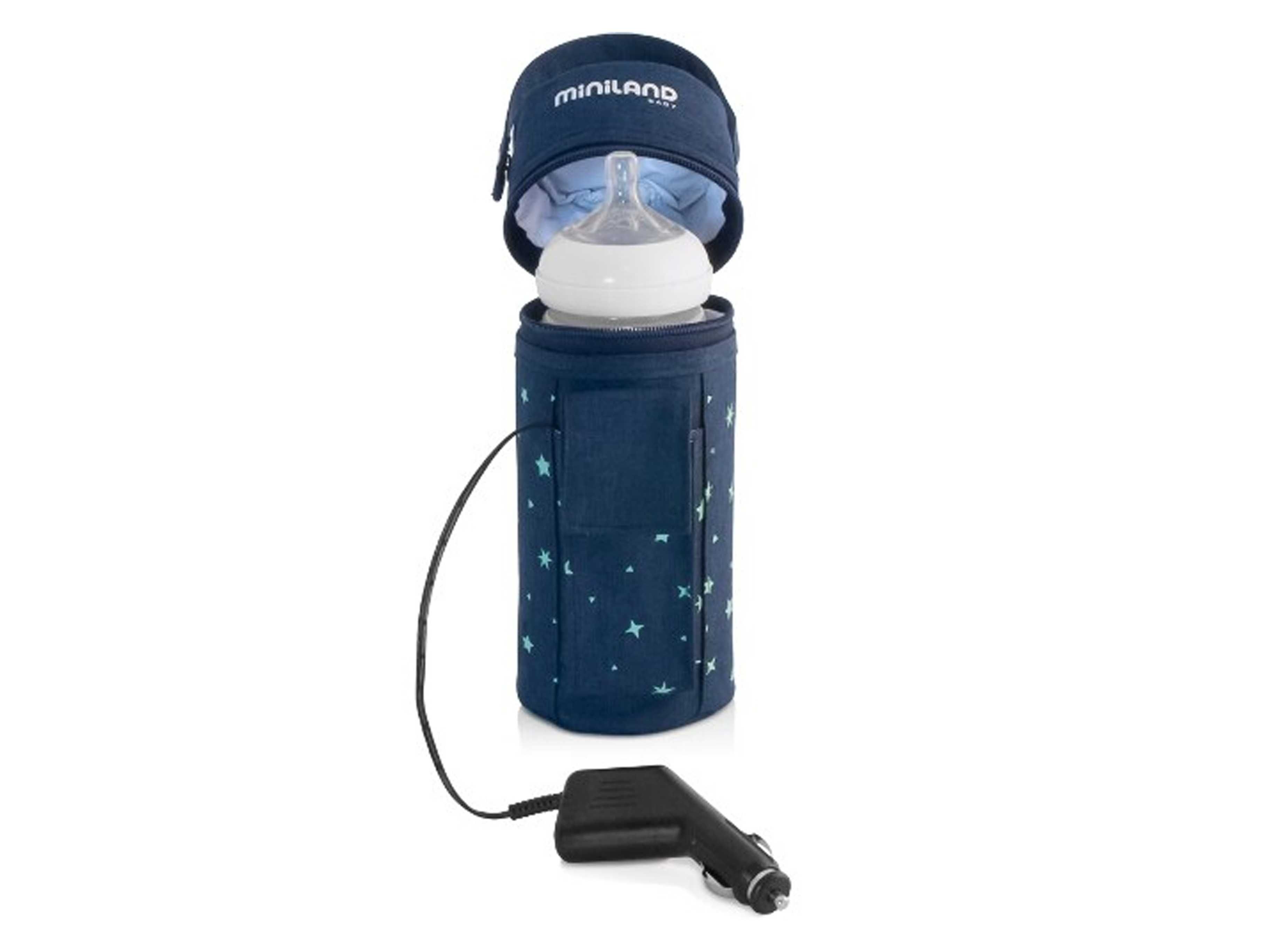 Încălzitor biberoane/cană portabil, Miniland Baby Warmy Travel 330 ml