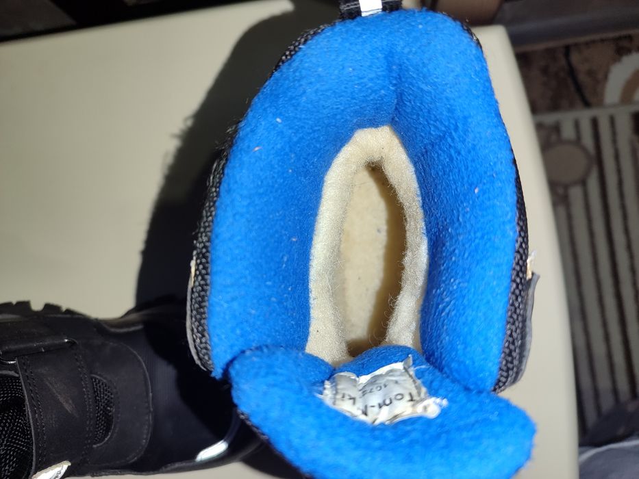 Сапожки детские теплые