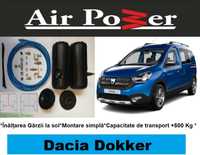 Perne auxiliare, perne pe aer, perne pneumatice Dacia Dokker