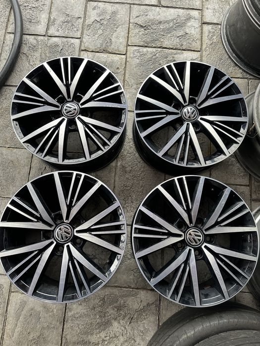 Jante Linas originale VW Golf 6/7 passatb6 b7 touran 16” bicolore