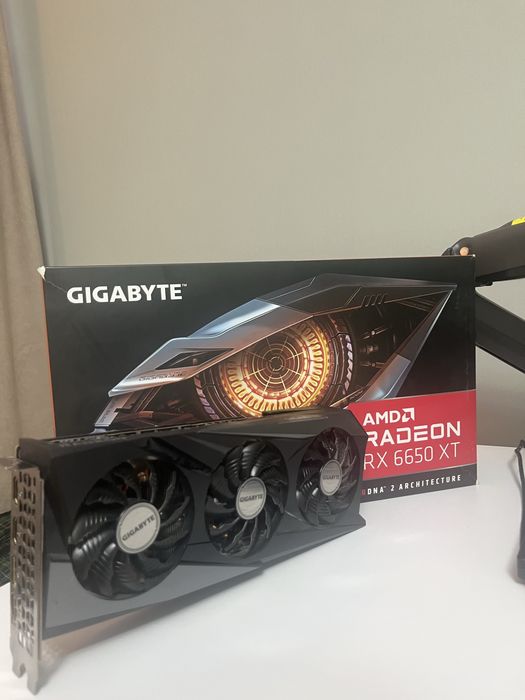 Видеокарта gigabyte rx6650xt 8gb