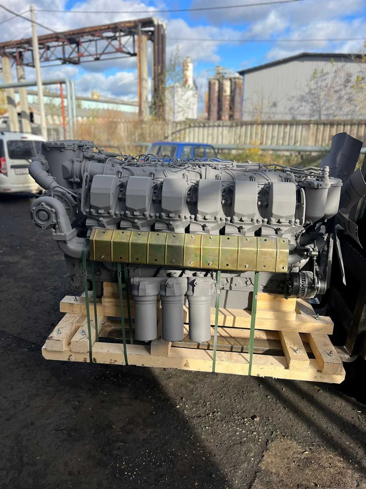 Двигатель ЯМЗ-850 v12 560л.с.
