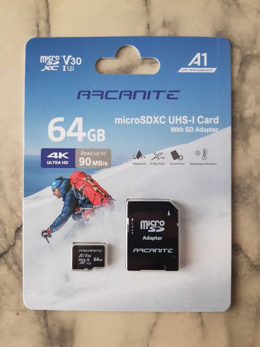 SD Card și Memory Card 64 GB Arcanite microSDXC - Nou !