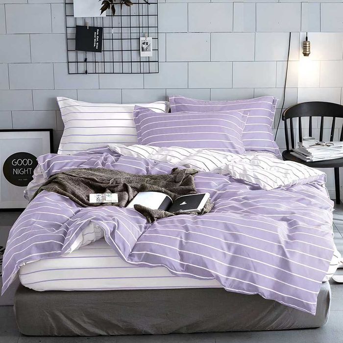 Двулицево спално бельо, 4 части