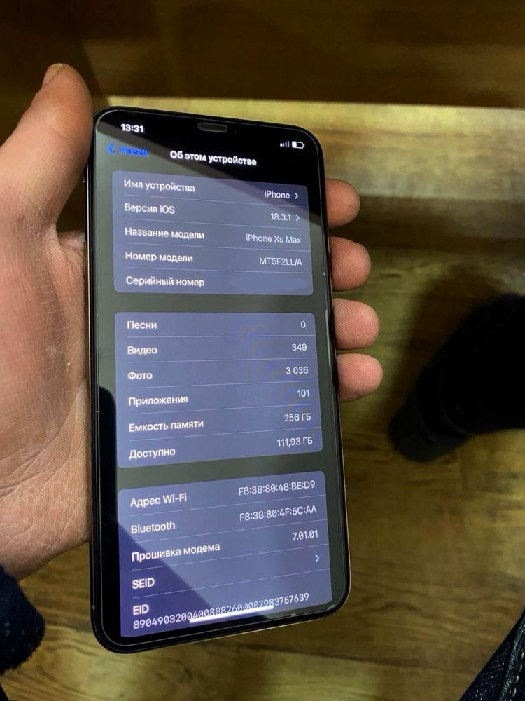 Iphone XS Max 256gb