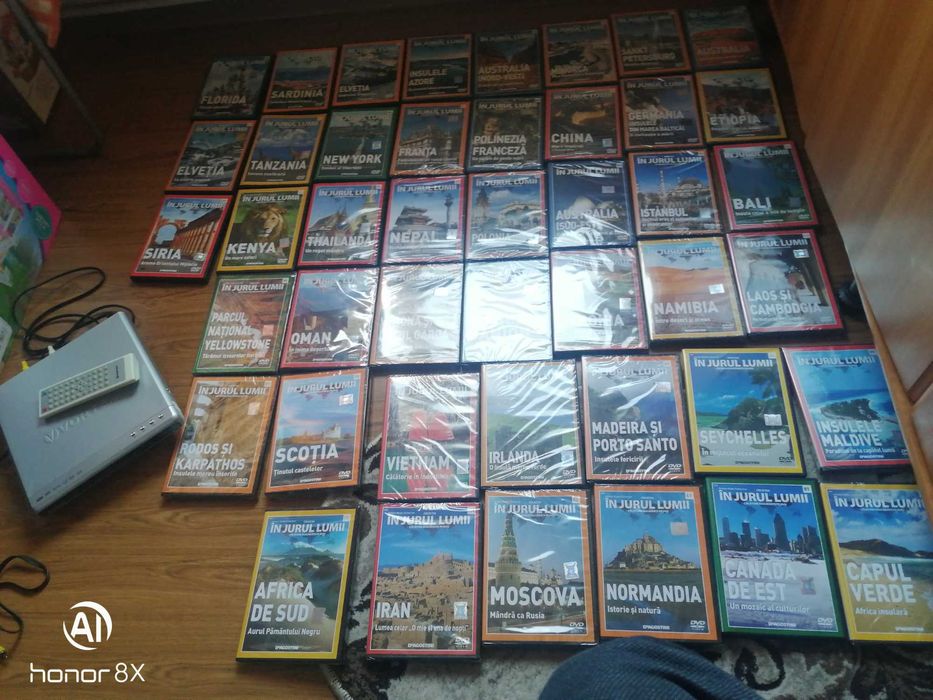 Colectie 45 dvd în jurul lumii cu Dvd vortex