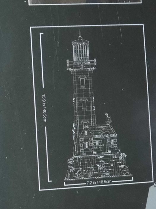 NOU TIP le go far lighthouse CARAMIZI MICI 21335 (2065pcs) 40.5cm