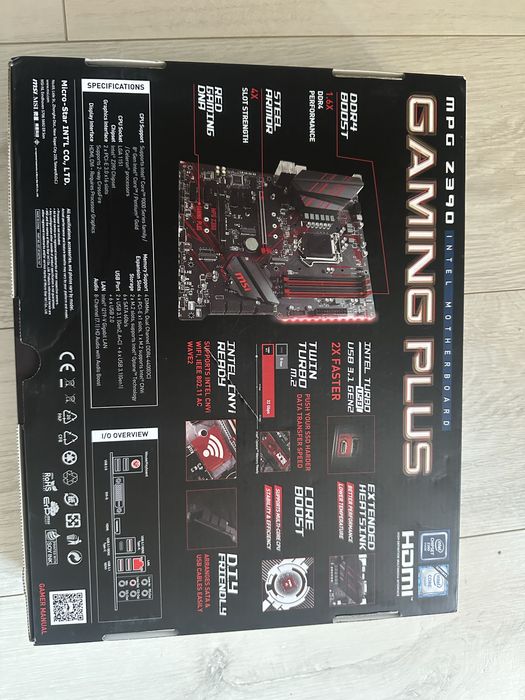 I9 9900k 3.60GHz +placa de baza msi mpg z390