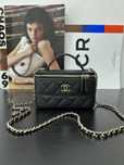 Geanta Chanel Vanity 17cm negru, tip Premium