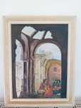 Tablou Deosebit "Piaţa Europeana" Pictat