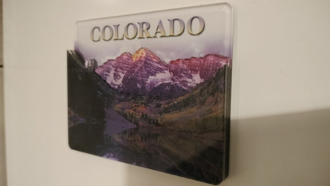 Vand magnet frigider Colorado - SUA