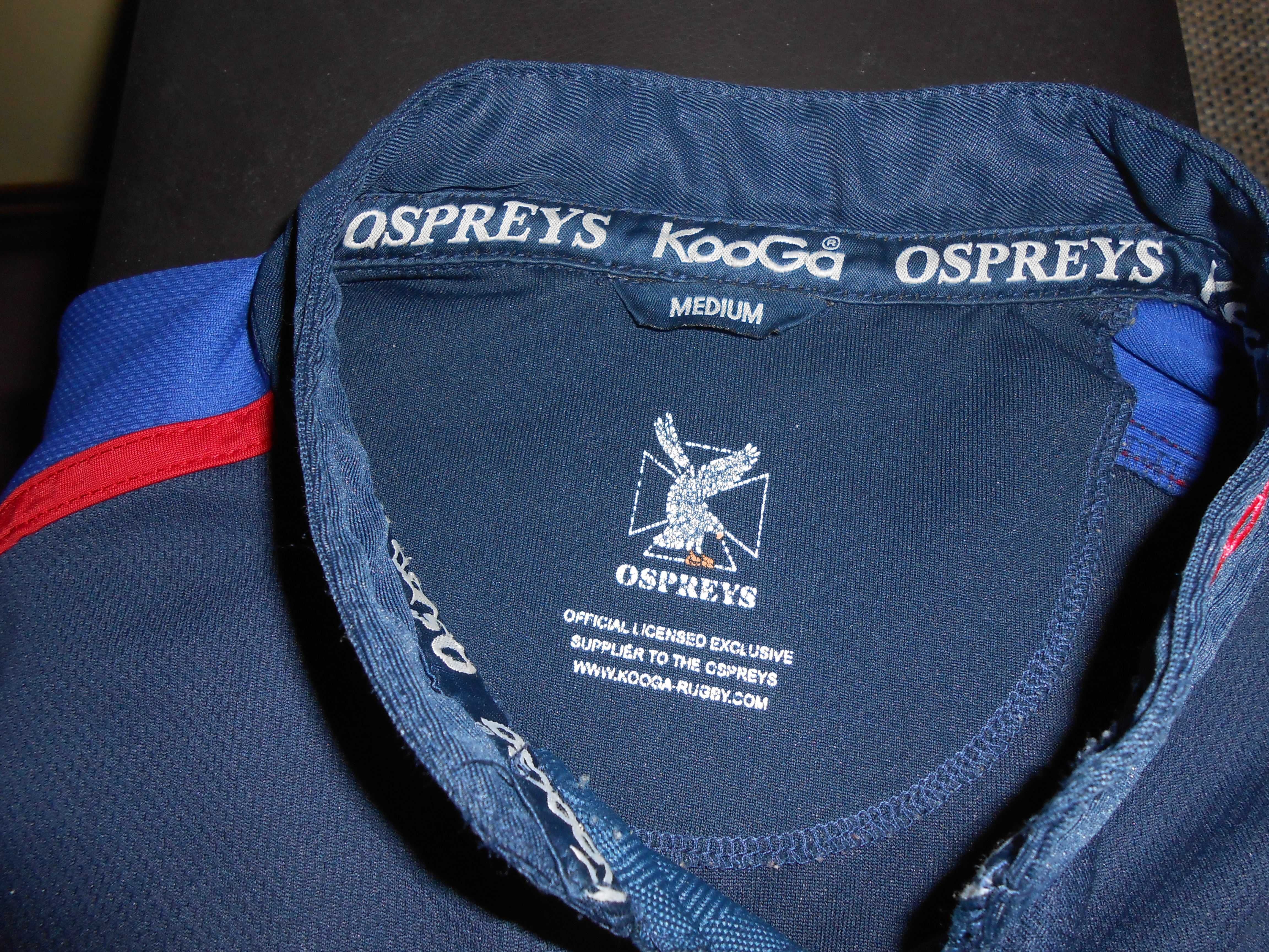 tricou rugby ospreys tara galilor kooga size M