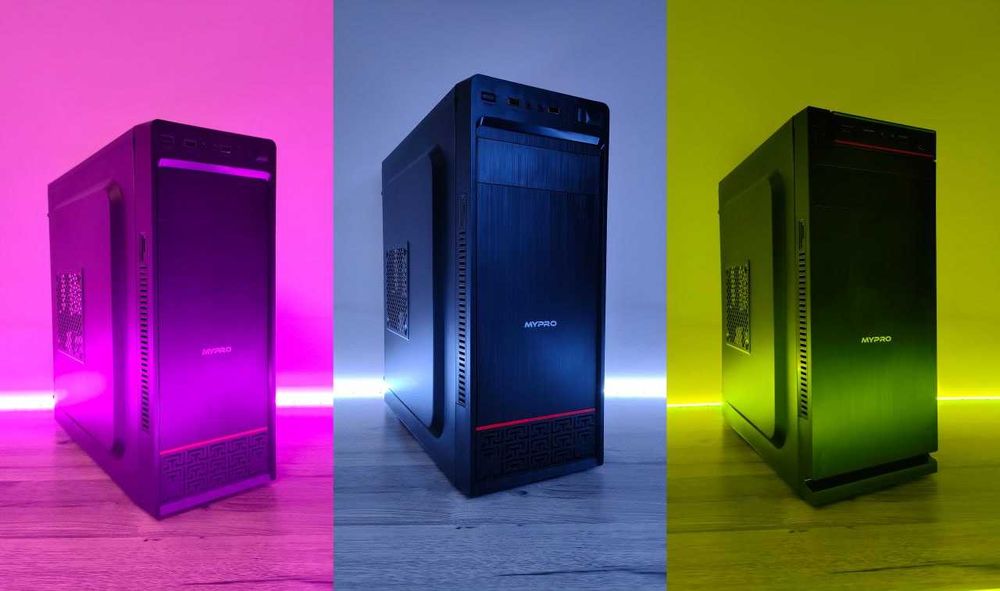 Игровой Компьютер! / Core i5 12400F / AMD RX580 / DDR4 16GB/SSD 256 GB