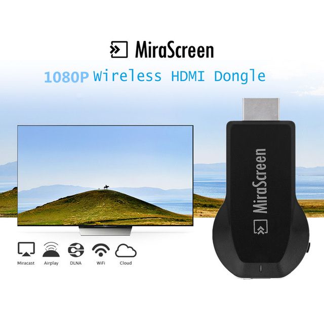 WiFi Miracast, MiraScreen, HDMI-адаптер, приставка Smart TV