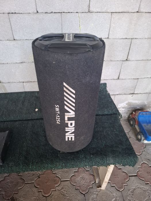 Буфер с усилителем alpine