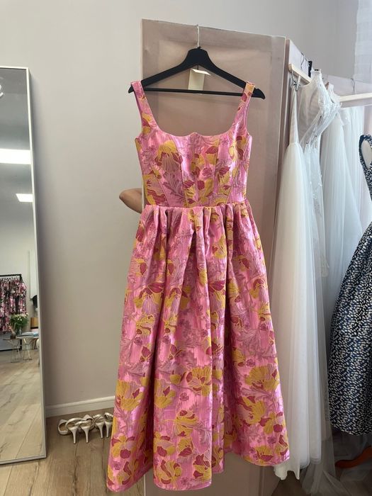 Rochie ocazie roz bujor
