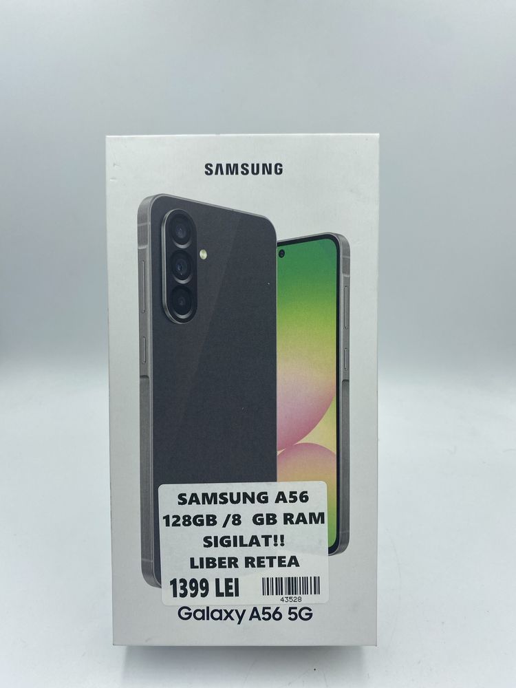 Samsung A56 128Gb/8Gb Ram SIGILAT!! Garantie/FACTURA #43528