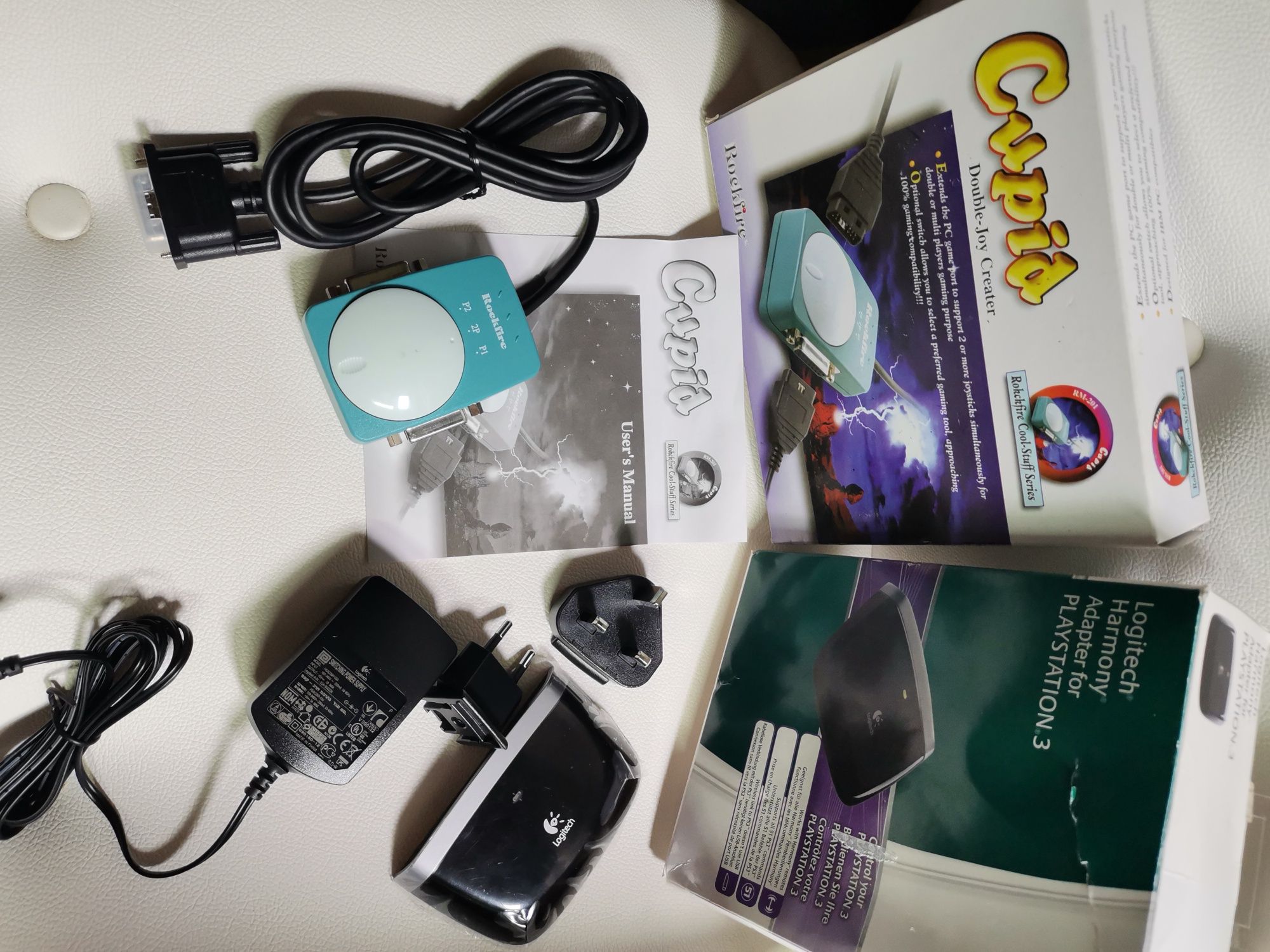 Logitech Harmony adaptor Play Station și Swich Joystick Cupid.