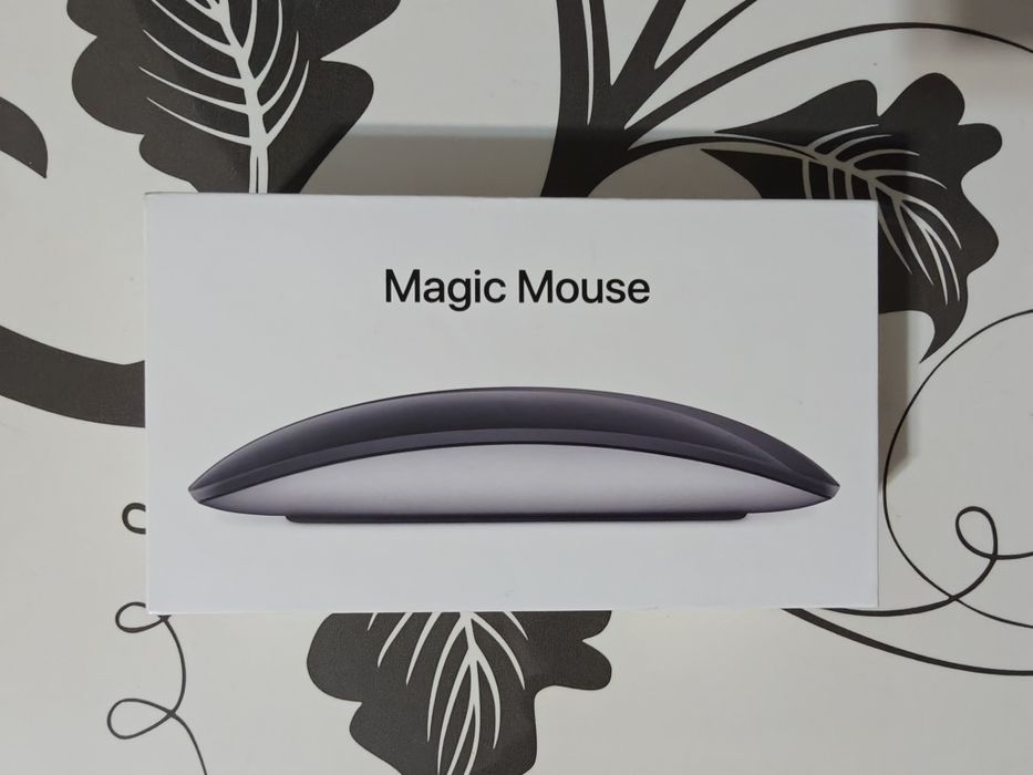 Apple Magic Mouse 4, оригинал, прошивка 3.1.4, черная, (2025 usb-c),