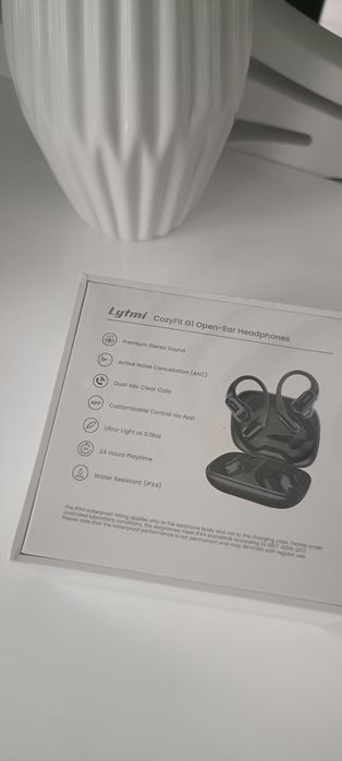 Căști wireless pentru ciclisti sau motociclisti Lytmi cozyfit G1
