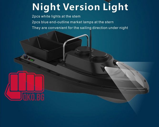 лодка за захранка с възможност за монтаж на GPS  модел 2020 Flytec