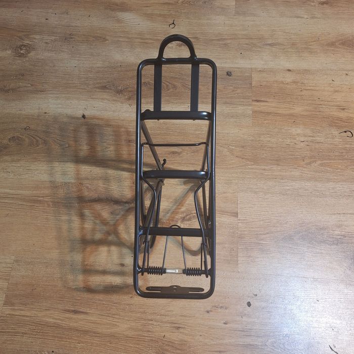 Frâne v-brake saboti Tektro, șei confortabile, portbagaj aluminiu  nou