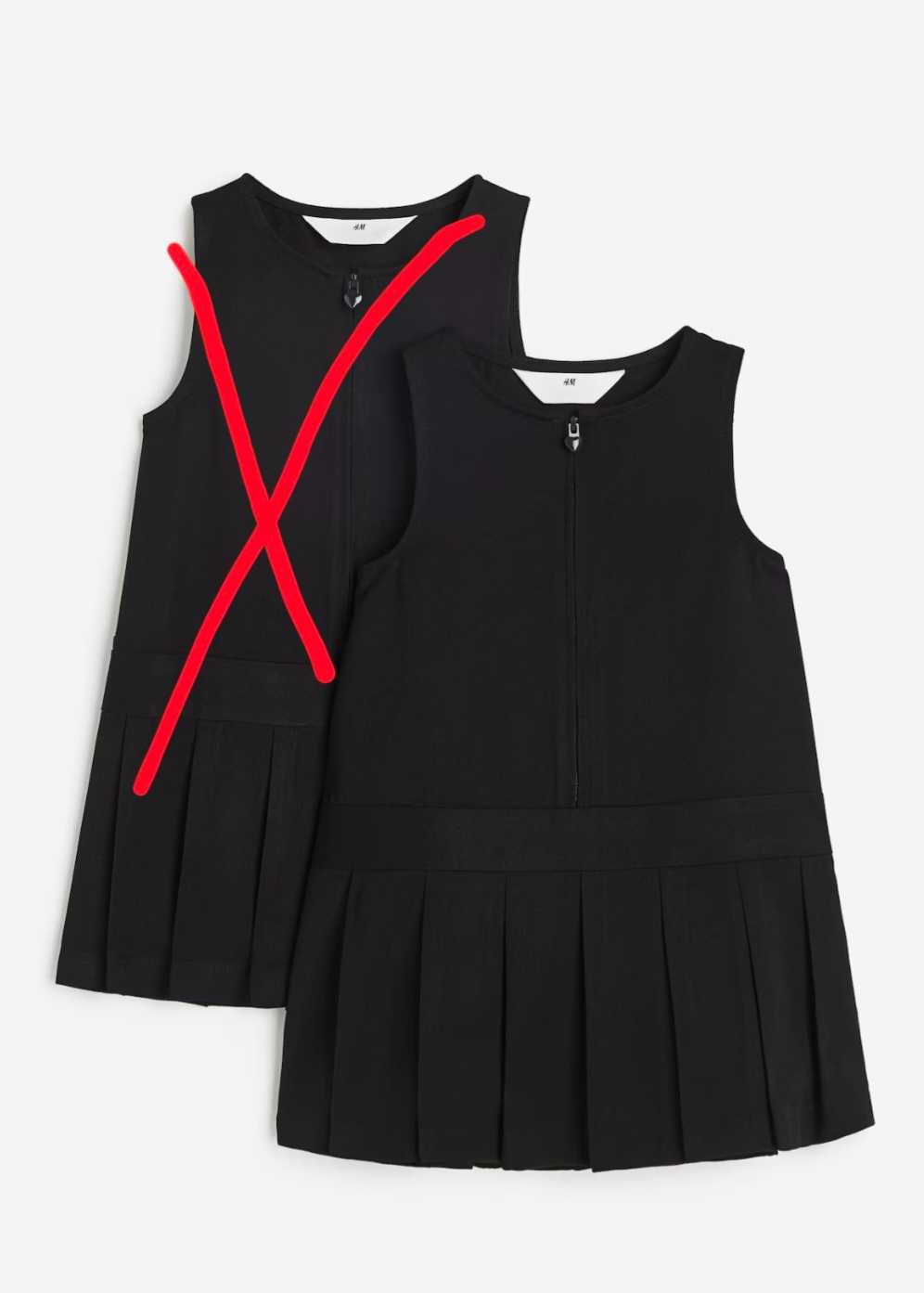 Школьное платье сарафан H&m на девочку