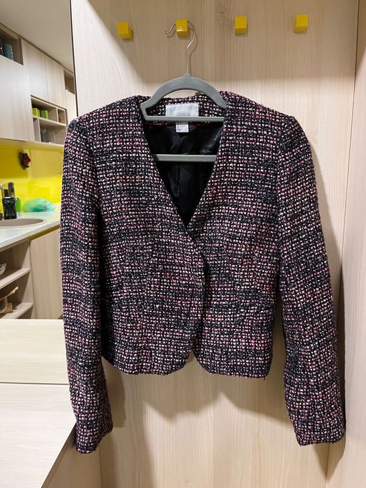 Set costum, sacou + fusta H&M