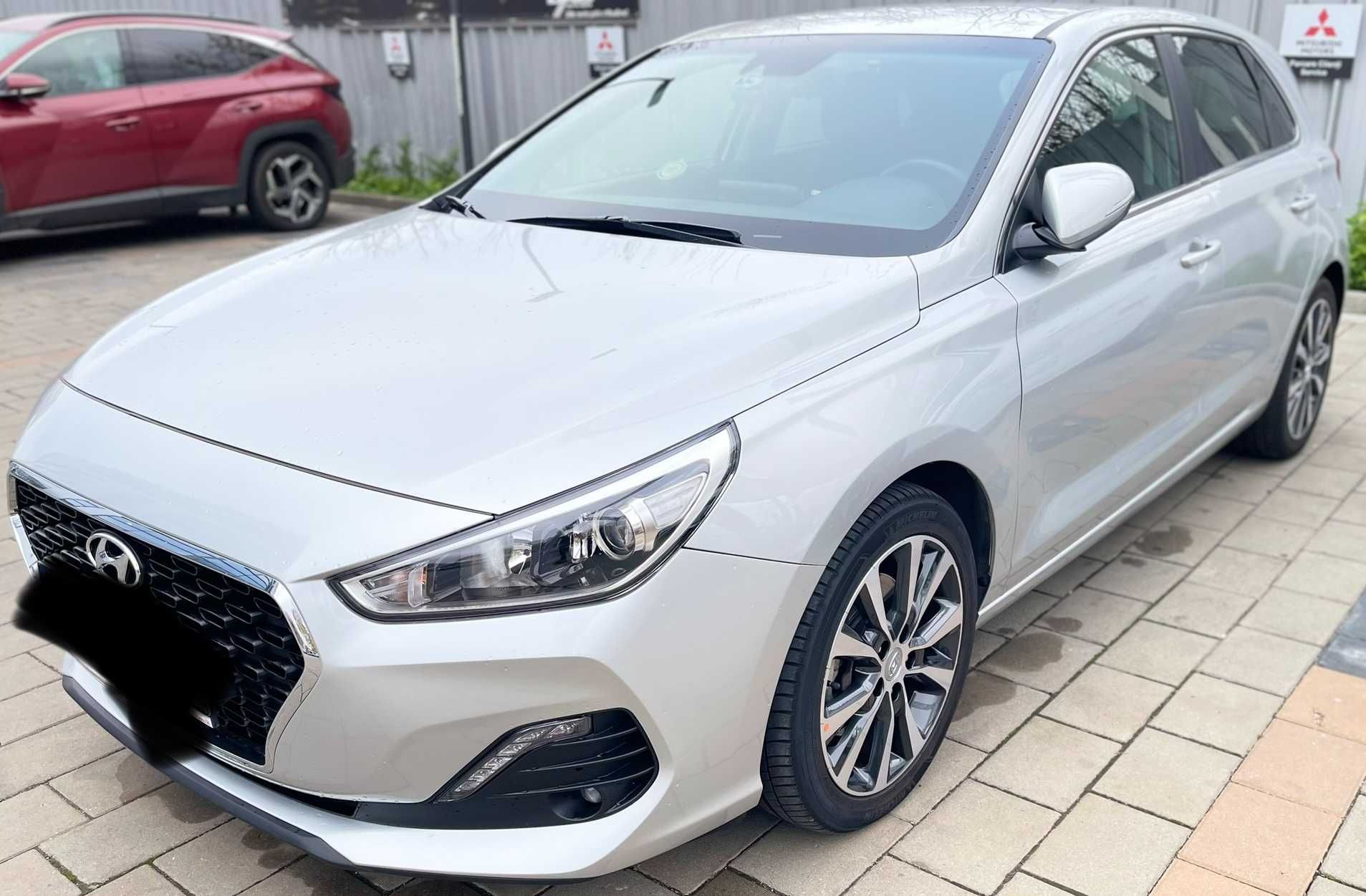 Hyundai I30 1.4 T-GDI, 2018,33.500 km, cutie automata, argintiu