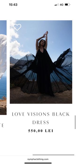Rochie nympha love visions