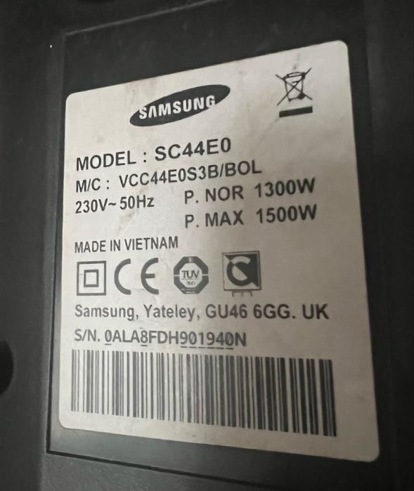Aspirator SAMSUNG