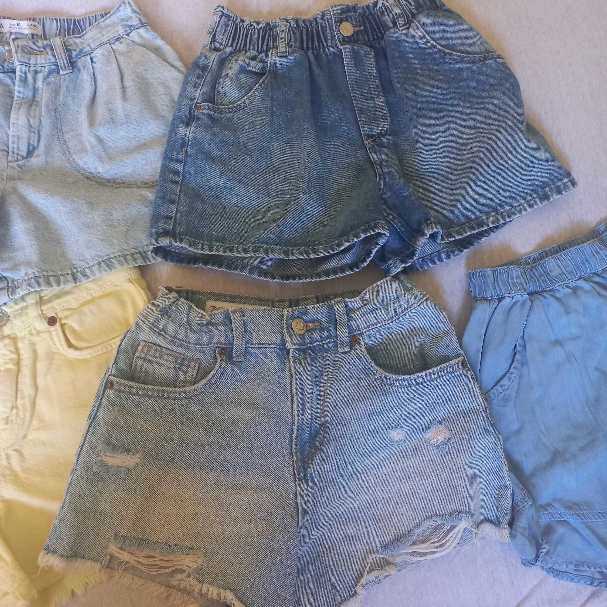 Къси панталонки Zara, reserved 140см