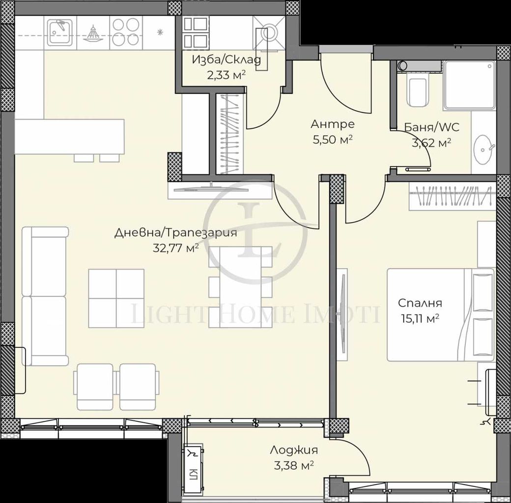 Продава се Двустаен апартамент в Пловдив, Христо Смирненски - 85 кв.м за 1508 €/кв.м - Снимка #5